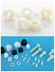 Elementi di fissaggio in plastica
