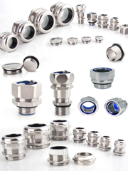 Connettore impermeabile cavo in acciaio inox